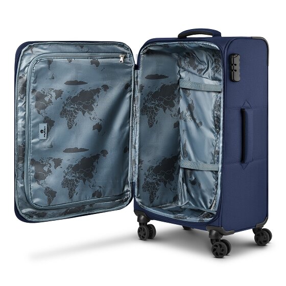 Franky Melbourne 3.0 Carrello a 4 ruote da 69 cm con piega ad espansione