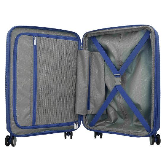 American Tourister Soundbox Carrello cabina a 4 ruote 55 cm