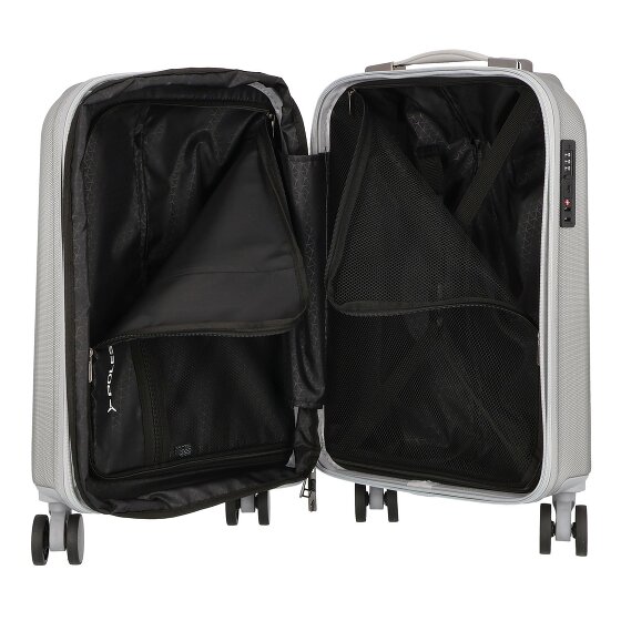 Polestream Moonrock 4 ruote Carrello della cabina 55 cm con piega di espansione