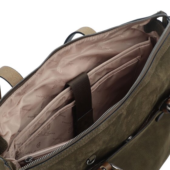 Castelijn & Beerens Nubuck Borsa a tracolla Pelle 40 cm Scomparto per laptop