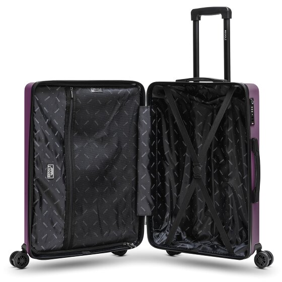 Redolz Essentials 08 3-SET 4 ruote Set di valigie 3 pezzi