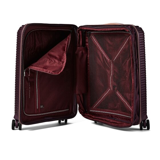 Polestream Paris 4 ruote Carrello della cabina 55 cm con piega di espansione