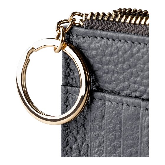 Lazarotti Bologna Portachiavi in pelle 11,5 cm con scomparto per air tag