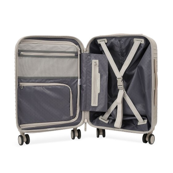 Hedgren Raku 4 ruote Trolley cabina 55 cm Vano porta PC