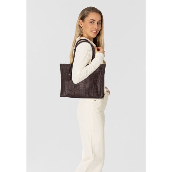 Burkely Cool Colbie Borsa shopper Vera Pelle 35 cm Vano porta PC