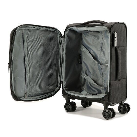 bugatti Valencia Soft 4 ruote Carrello della cabina S 55 cm con piega di espansione bugatti Valencia Soft 4 ruote Carrello della cabina S 55 cm con piega di espansione