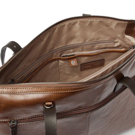 Castelijn & Beerens Rien Borsa a spalla Protezione RFID Vera Pelle 40 cm Vano porta PC