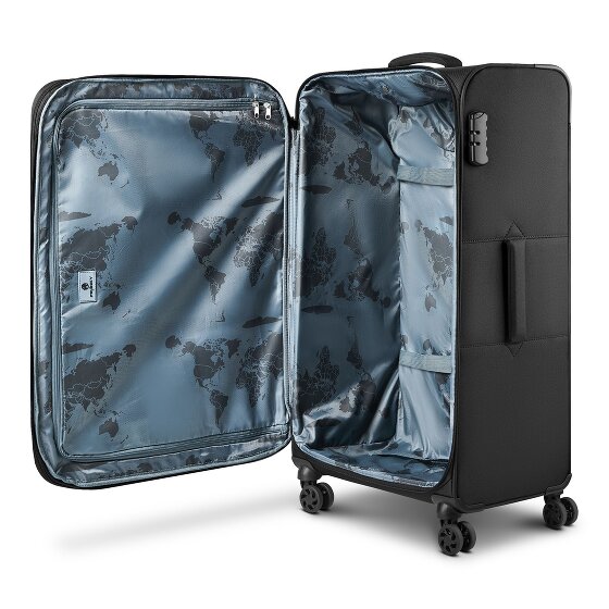 Franky Melbourne 3.0 Carrello a 4 ruote da 79 cm con piega ad espansione