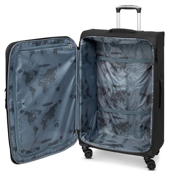 Franky Melbourne 3.0 Carrello a 4 ruote da 79 cm con piega ad espansione