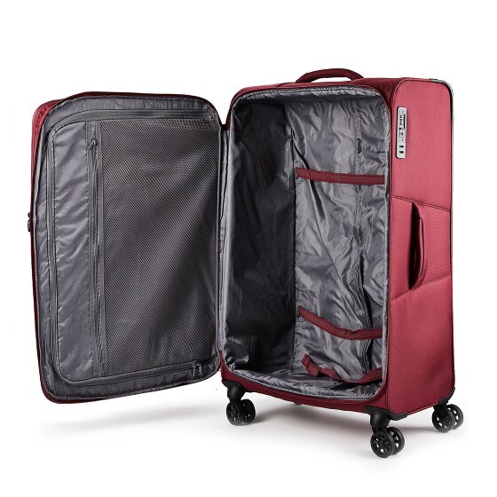 d&n Travel Line 9804 4 ruote Carrello L 78 cm espandibile