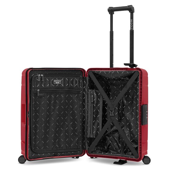 Redolz Essentials 15 Trolley cabina a 4 ruote da 55 cm con chiusura a tre punti