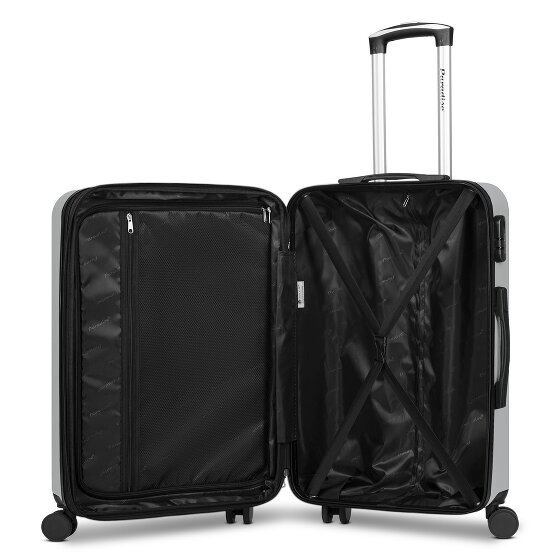 Check.In Paradise 2.0 4 ruote Set di valigie 3 pezzi espandibile