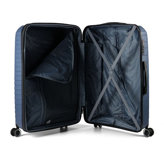 Benzi 5808 4 ruote Carrello 74 cm con piega di espansione