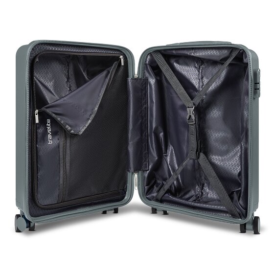 Travelite Pacific 4 ruote Set di valigie 3 pezzi