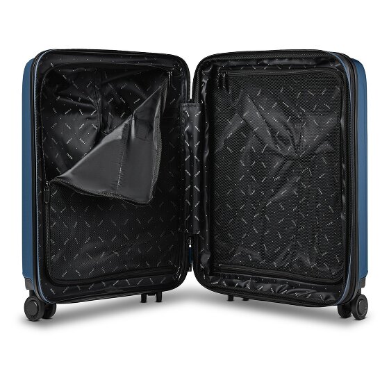 Redolz Set di valigie Essentials 14 2 pezzi trolley da cabina con piega elastica e beauty case