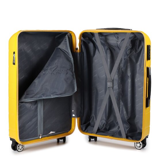 Benzi 5583 4 ruote Set di valigie 2 pezzi