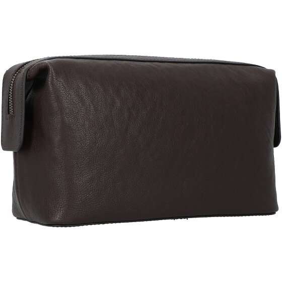 Piquadro Black Square Borsa da toilette Pelle 23 cm