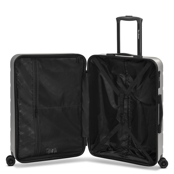 Tonino Lamborghini Bologna 4 ruote Set di valigie 3 pezzi
