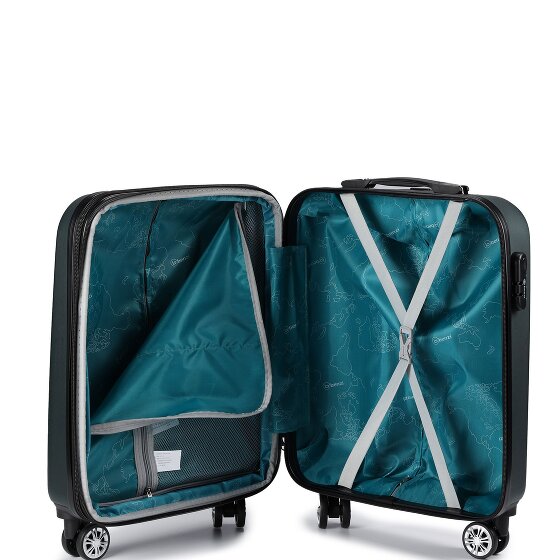 Benzi 5493 4 ruote Carrello della cabina S 53 cm con piega di espansione