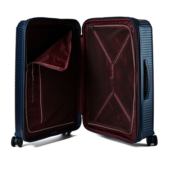 Polestream Paris 4 ruote Carrello 69 cm con piega di espansione