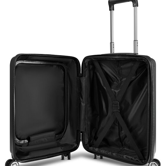 Bric's Cervia 2.0 4 ruote Carrello della cabina S 55 cm Scomparto per laptop con piega di espansione