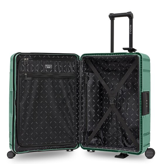 Redolz Essentials 15 Carrello a 4 ruote da 65 cm con fissaggio a tre punti