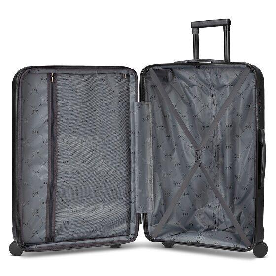 d&n South Dakota 4 ruote Carrello L 76 cm con piega di espansione