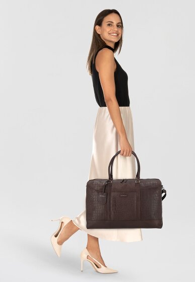 Burkely Cool Colbie Borsa da viaggio Weekender Pelle 51 cm