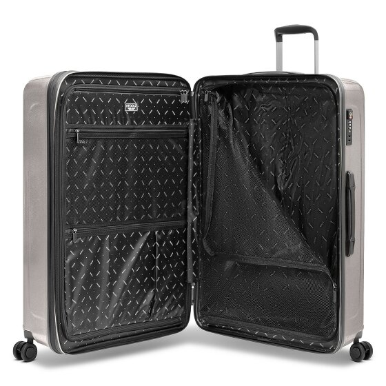 Redolz Set di valigie Essentials 14 a 4 ruote 2 pz. scomparto per laptop con piega elastica