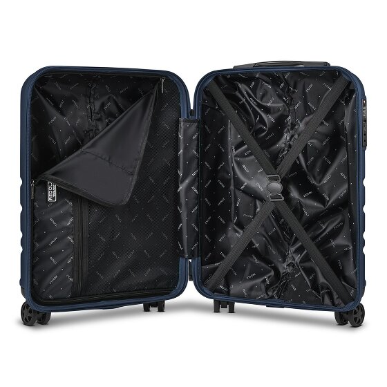 Redolz Pro ABS 4 ruote Trolley cabina 53 cm