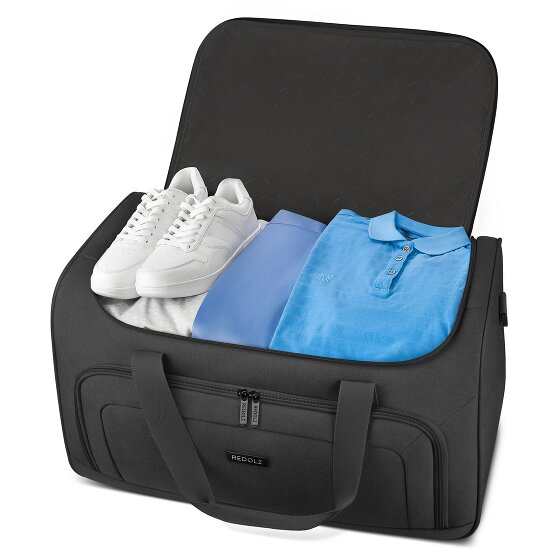 Redolz Essentials 12 Borsa da viaggio Weekender da 55 cm con scomparto per le scarpe