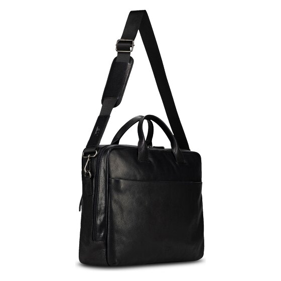 Jost Glasgow Valigetta Vera Pelle 40 cm Vano porta PC