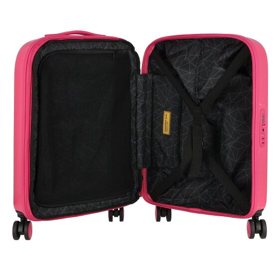 Mandarina Duck Logoduck + Metal 4 ruote Carrello S 55 cm espandibile