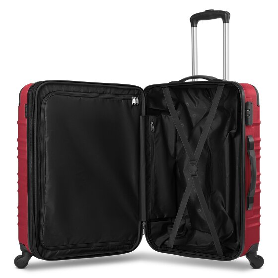 Wenger Amplar Evo 4 ruote Set di valigie 3 pezzi con piega di espansione