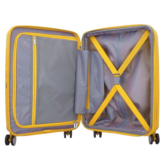 American Tourister Soundbox Carrello cabina a 4 ruote 55 cm
