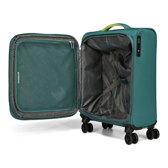 American Tourister Cloudrider 4 ruote Carrello della cabina S 55 cm con piega di espansione