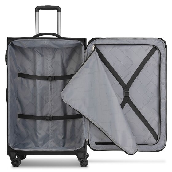Worldpack Chicago 4 ruote Set di valigie 3 pezzi con piega di espansione