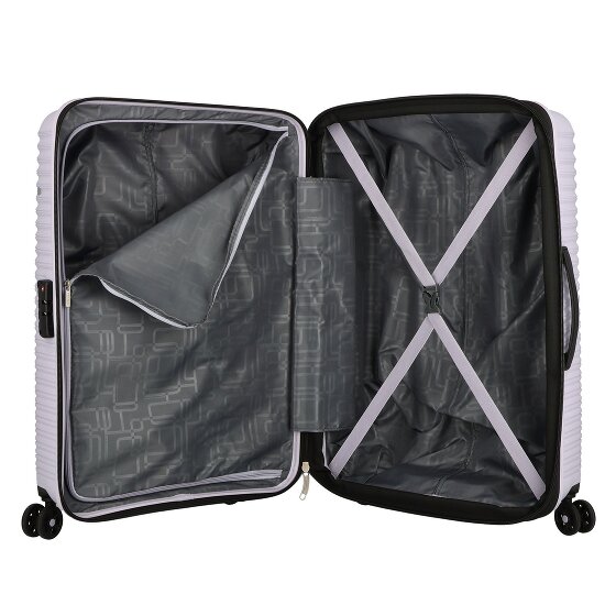 American Tourister Liftoff 4 ruote Set di valigie 3 pezzi con piega di espansione