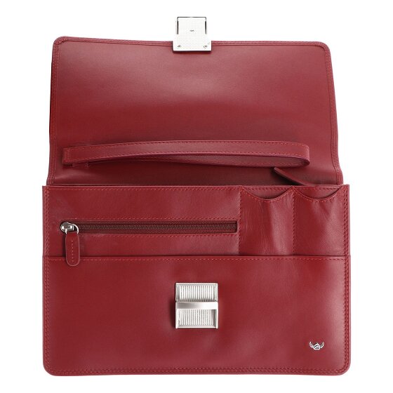 Golden Head Polo Uomo Borsa da polso in pelle 23 cm