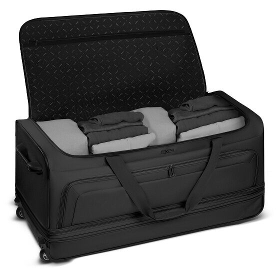 Redolz Borsa da viaggio Duffle Essentials a 2 ruote 90 cm XXL con piega elastica di dimensioni speciali Redolz Borsa da viaggio Duffle Essentials a 2 ruote 90 cm XXL con piega elastica di dimensioni speciali