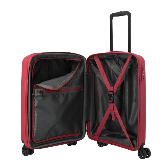 Travelite Air Stripe 4 ruote Trolley cabina S 55 cm espandibile