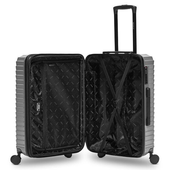 Redolz Essentials 18 4 ruote Set di valigie 3 pezzi con piega di espansione