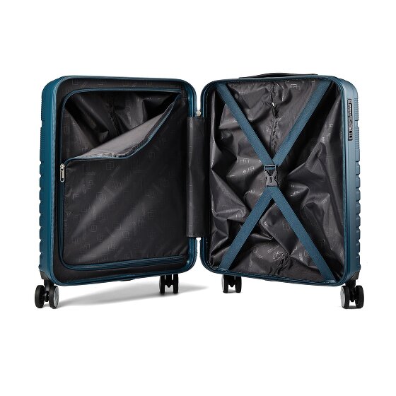 American Tourister Checkline 4 ruote Trolley cabina 55 cm