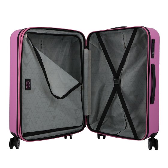 Gabol Future Plus 4 ruote Carrello 66 cm con piega di espansione
