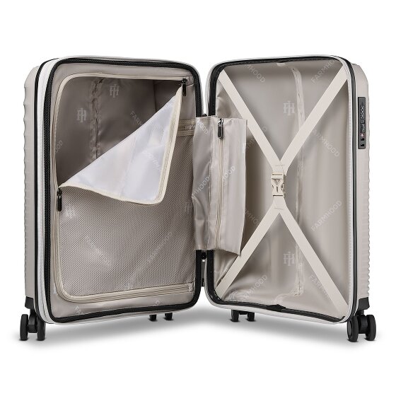 Farmhood Straw Edition 4 ruote Trolley cabina 55 cm espandibile