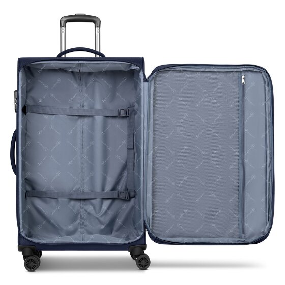 bugatti Valencia Soft 4 ruote Carrello L 75 cm con piega di espansione