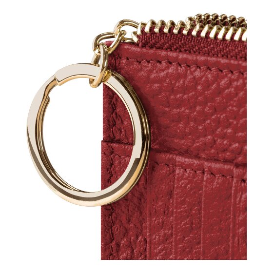 Lazarotti Bologna Portachiavi in pelle 11,5 cm con scomparto per air tag