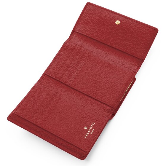 Lazarotti Bologna Portafoglio XL in pelle con scomparto con zip 14 cm