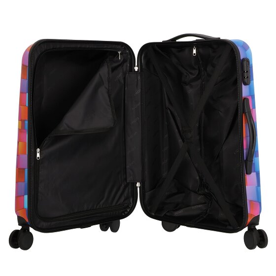 Nowi Santa Cruz 4 ruote Set di valigie 3 pezzi