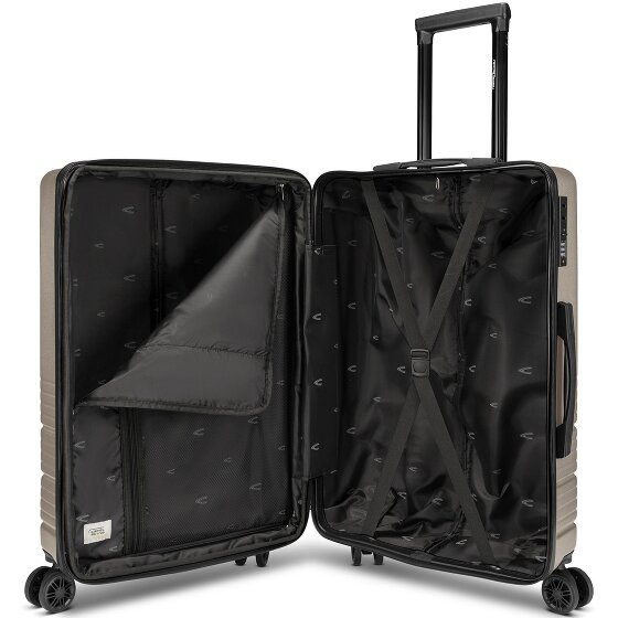 camel active Hanoi 4 ruote Carrello M 65 cm con piega di espansione